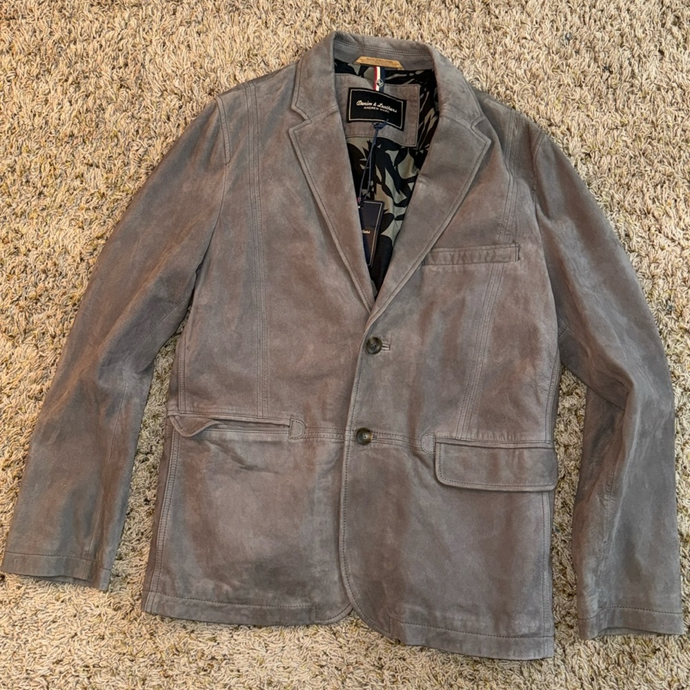 Men’s Genuine suede jacket